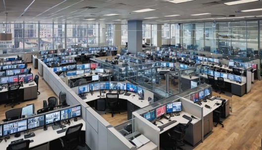 Room full of computer