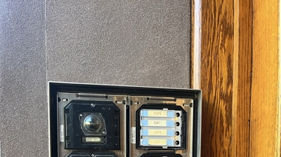 ButterflyMX Video Intercom Installation for Residential Building Photo