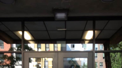 Full view of Heavy gauge doors closed and installed Photo