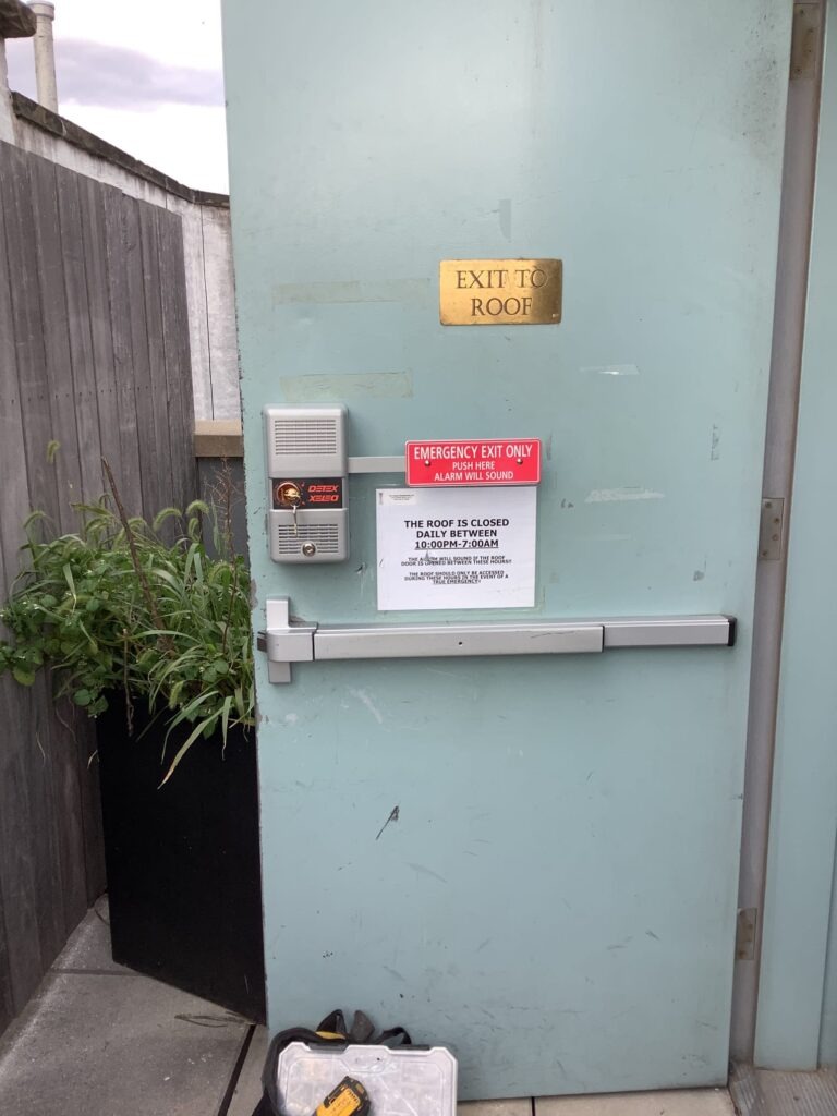 Alarm Lock Replacement