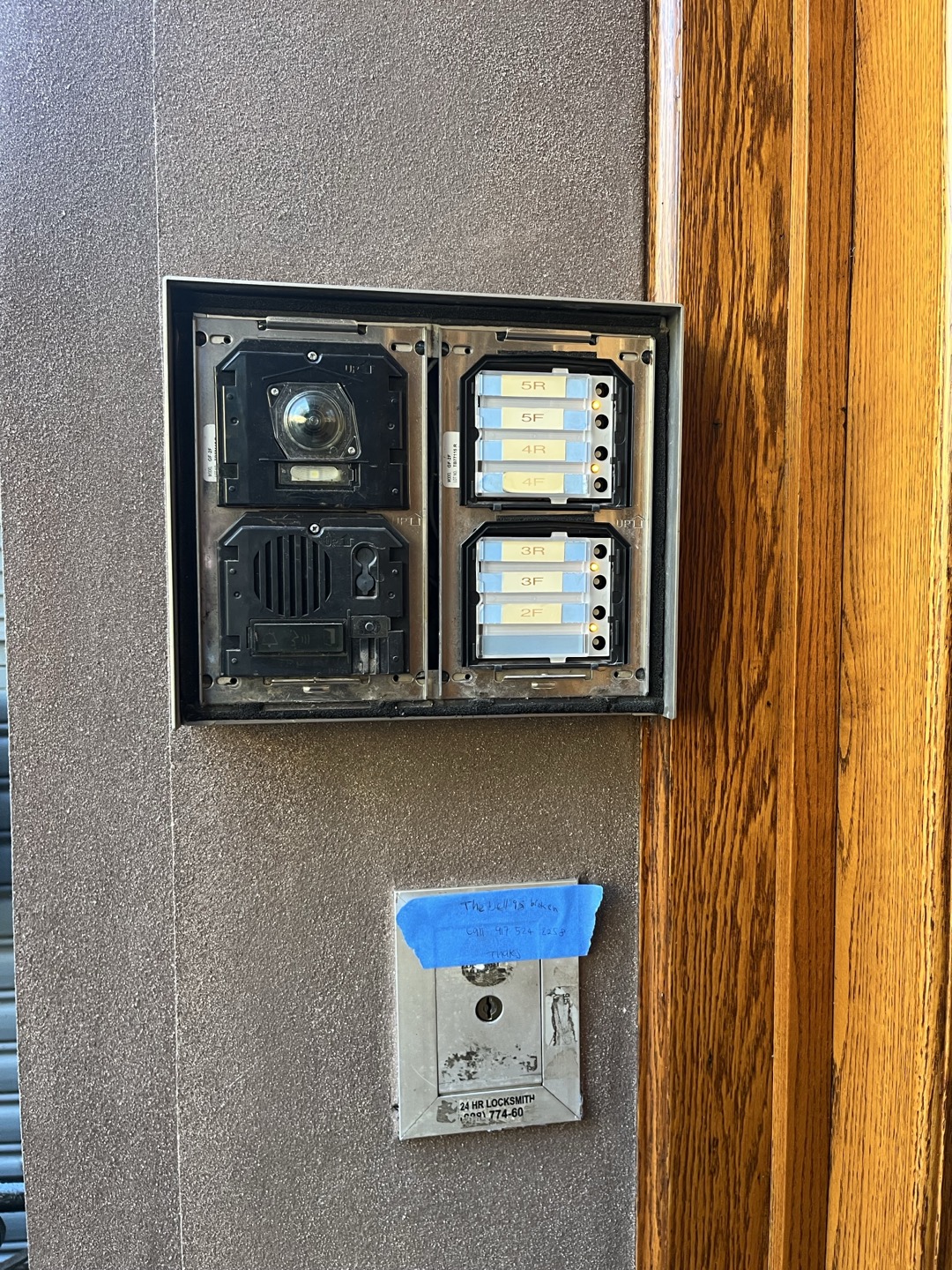 ButterflyMX Video Intercom Installation for Residential Building Photo