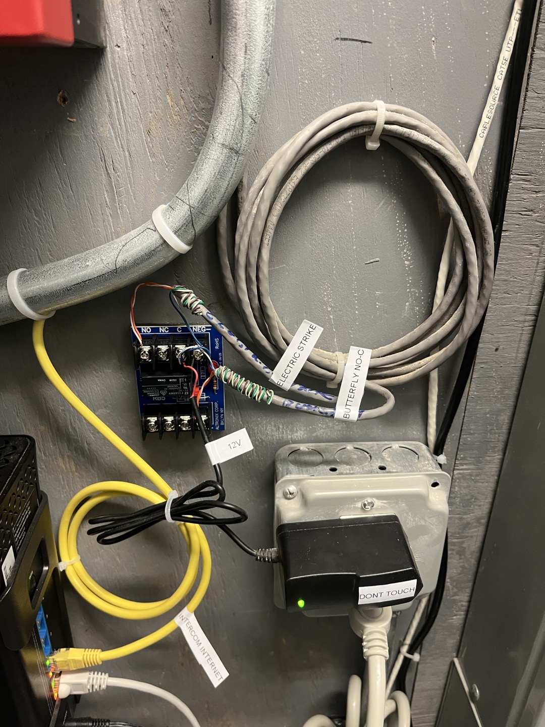 ButterflyMX Video Intercom Installation for Residential Building Photo