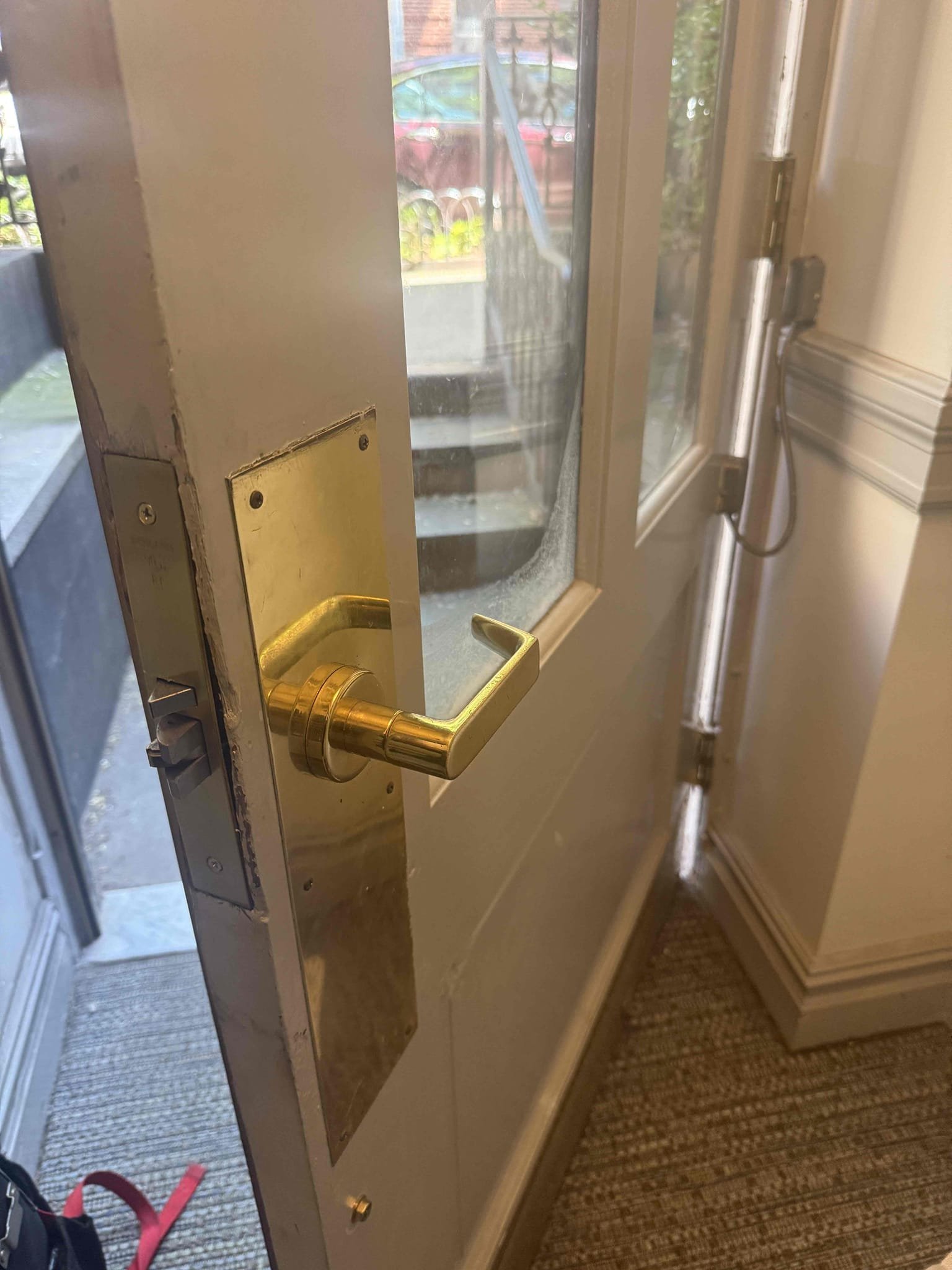 Electrified Lock Repair and Adjustment for Commercial Property Photo