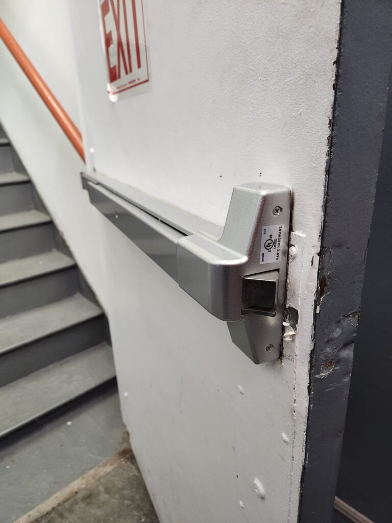 Exit Push Bar Replacement