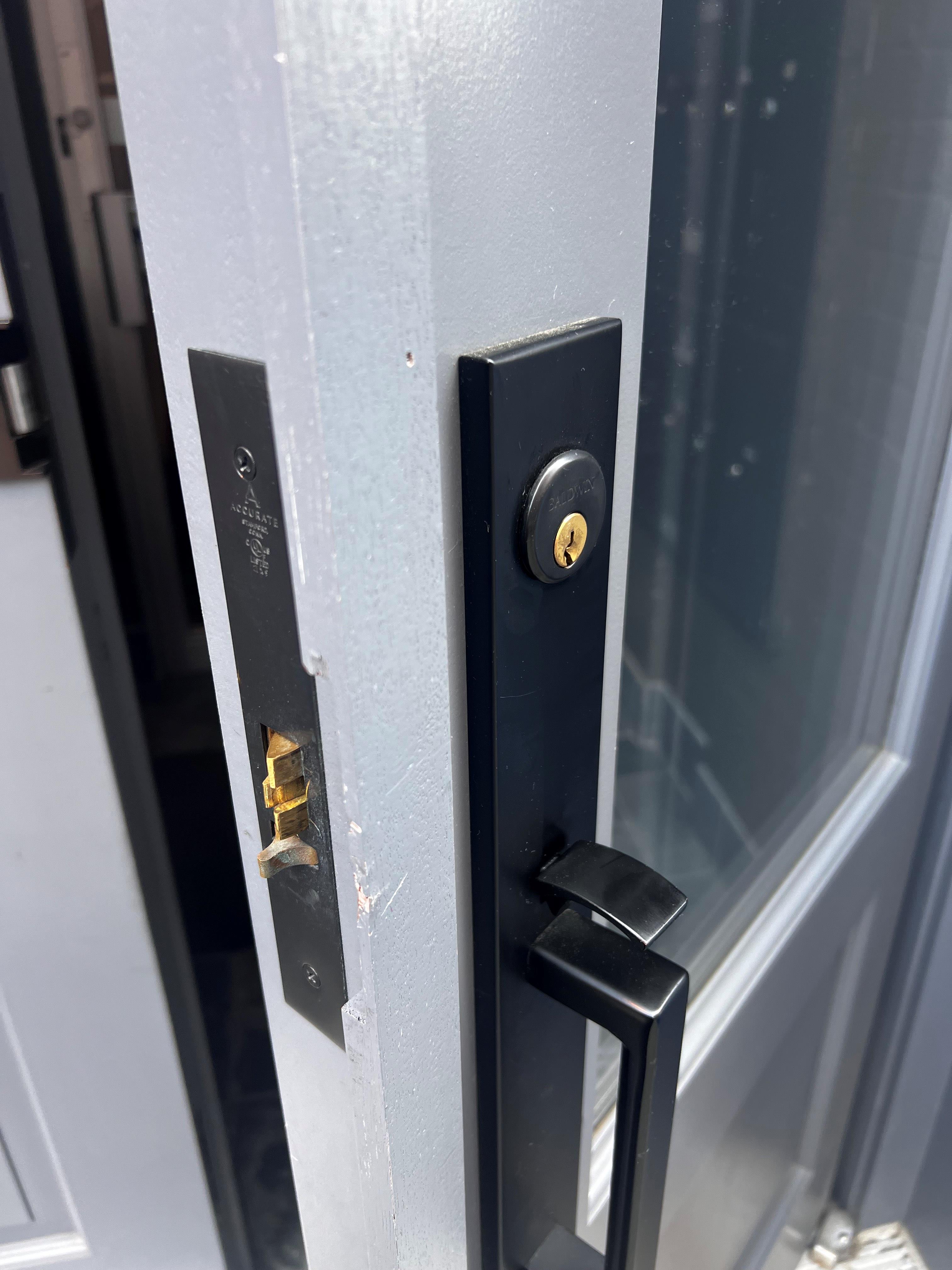Front Door Lock Adjustment for a Property Management Company