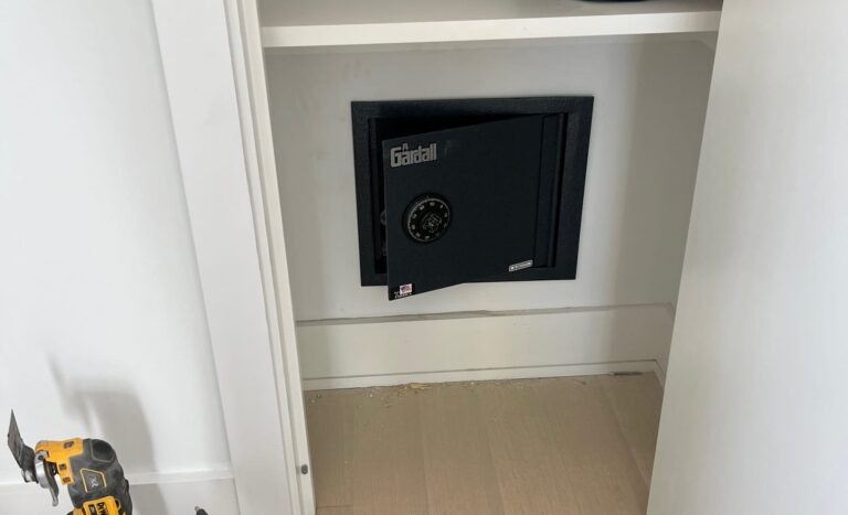 Gardall Safe Installation in a Luxury Apartment