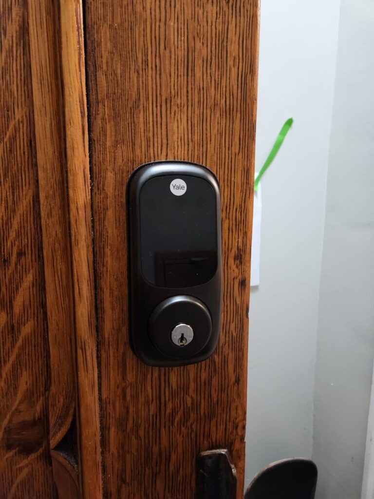 Keyless Lock Installation in Multi-Family Home