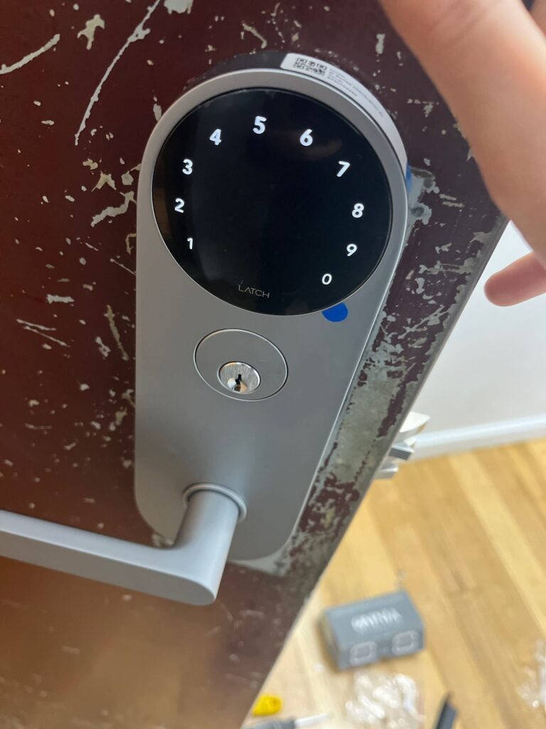 Latch Smart Lock Installation