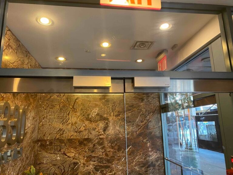 Magnetic Lock Installation on Condominium Front Doors