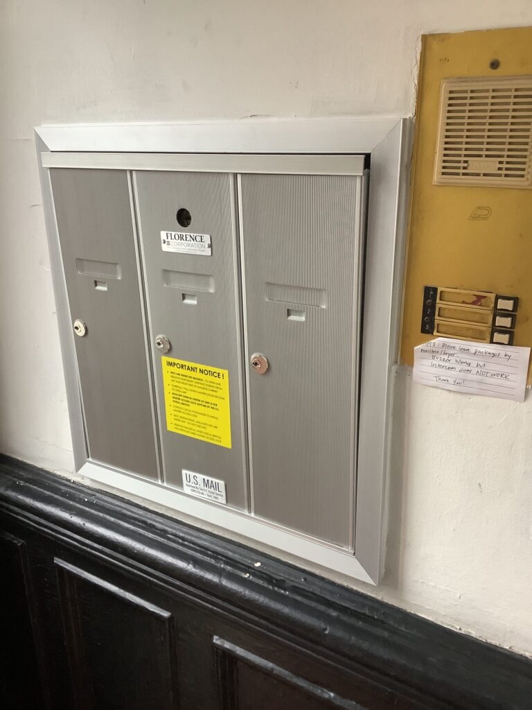 Mailbox Upgrade for a Residential Building